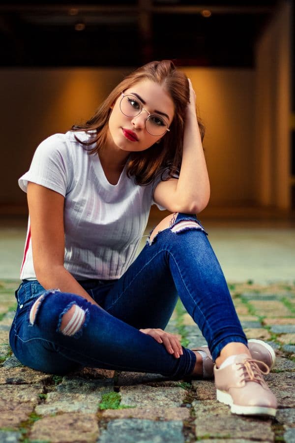 Styled inspiration for Judy Blue Full Size High Waist Distressed Skinny Jeans